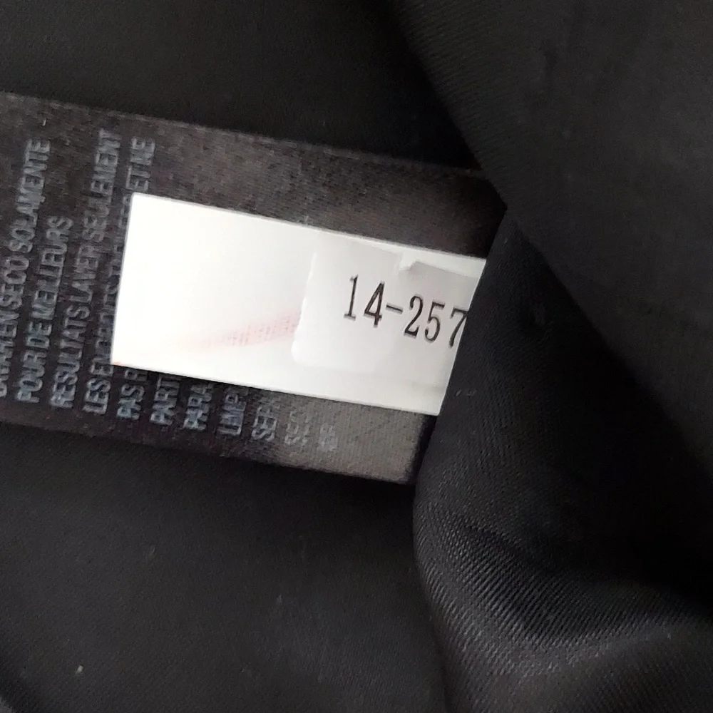 Tahari by Arthur S. Levine Jason Black Cropped Cocktail Blazer Jacket Sz 14 NWT - Picture 15 of 16